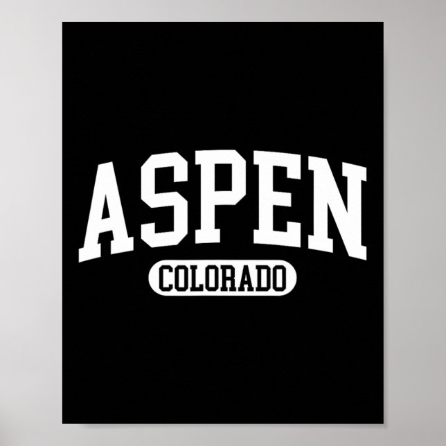 Poster Aspen Colorado Ski Gift (Frente)