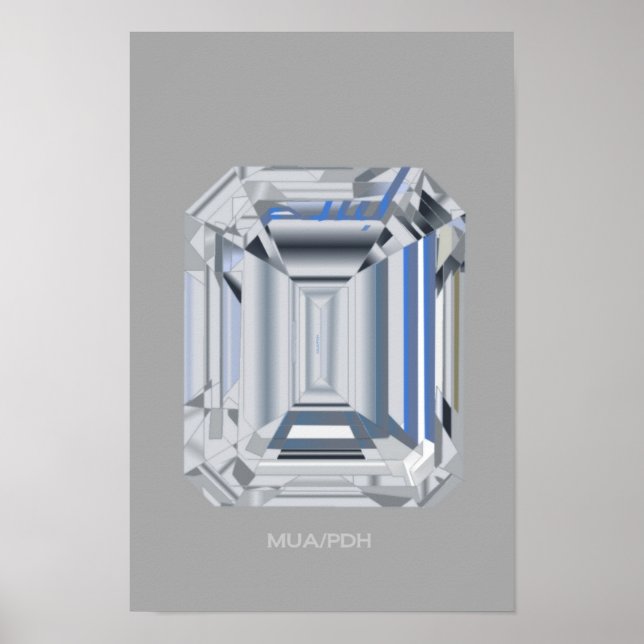 Poster Aspirações de Qualidade de Gem (Frente)