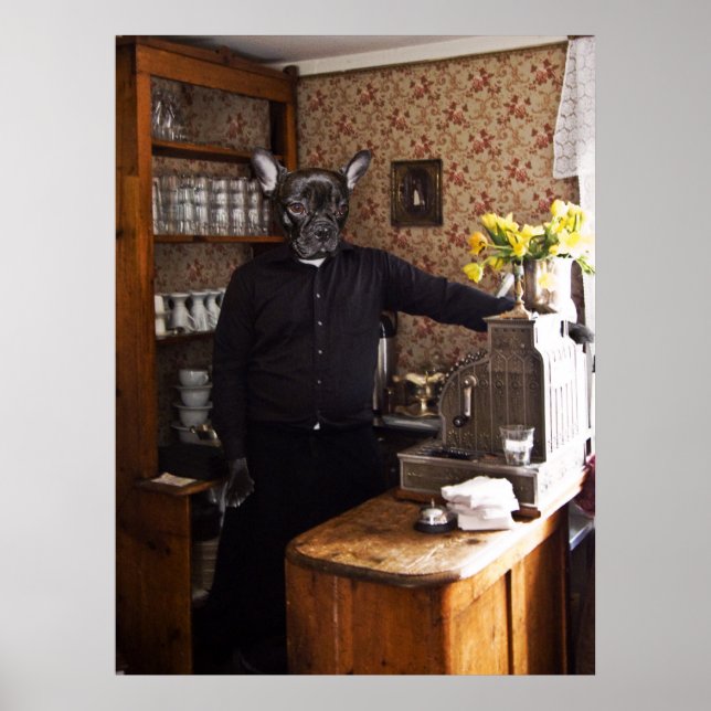 Poster assado francês (Frente)