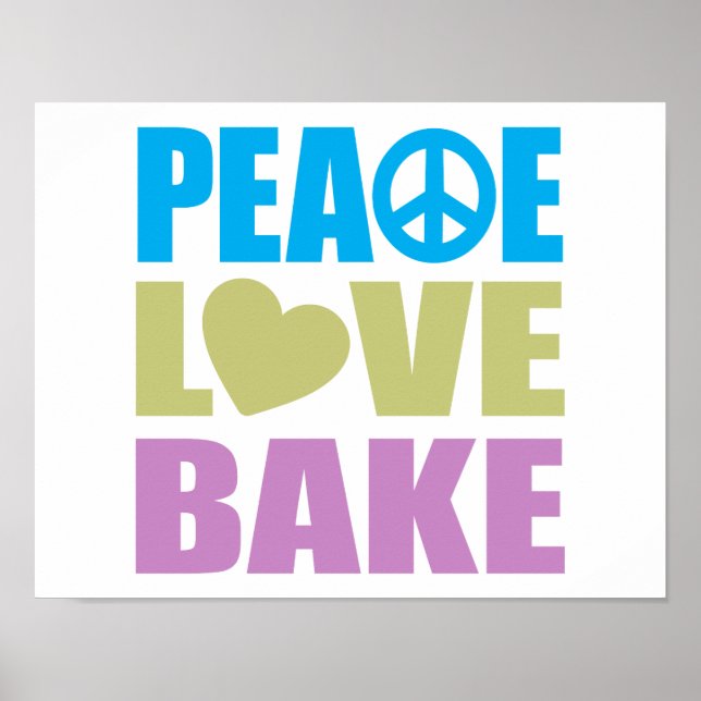 Poster Assar Peace Love (Frente)