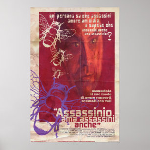 Poster - Assassinato ama assassinos ao estilo ital