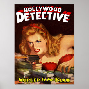 Póster Assassinato pelo livro