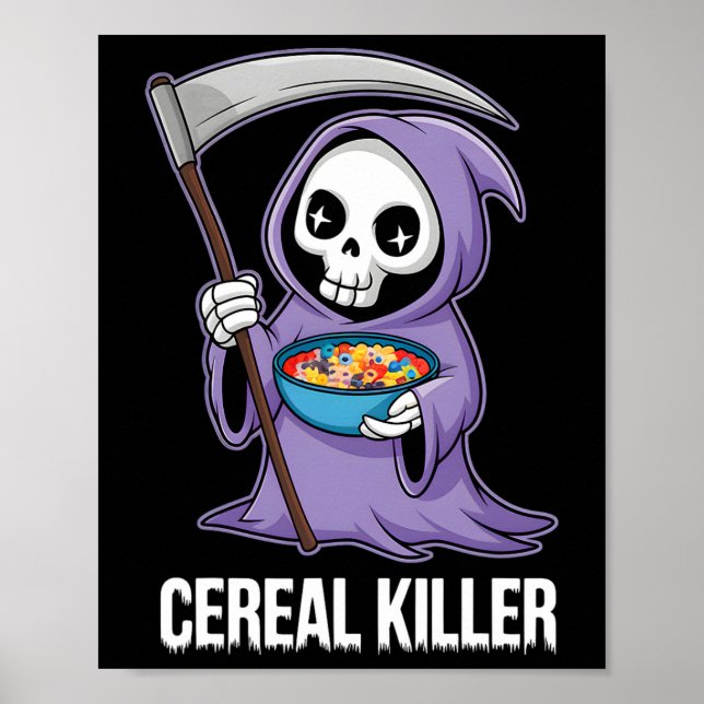 Poster Assassino de Cereal 3 (Frente)