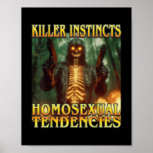 Poster Assassino Instala Tendências Homouais - Skelet Eng