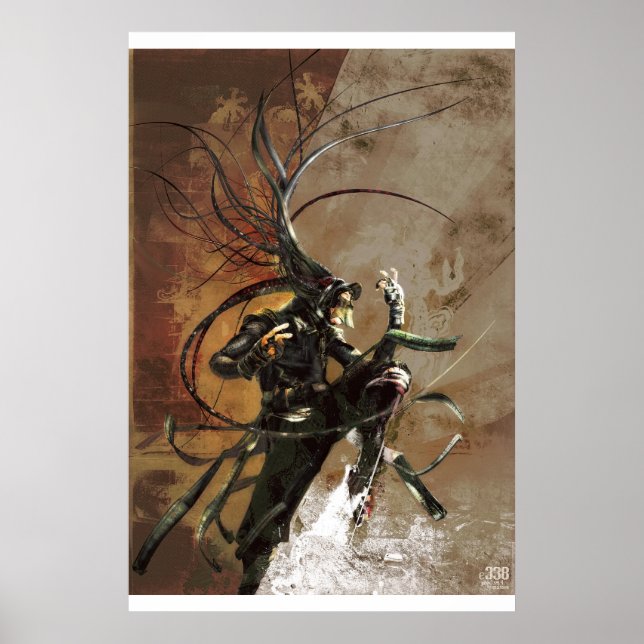 Póster assassino K (Frente)