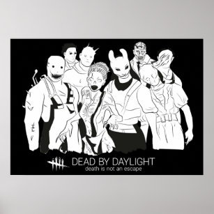 Poster Assassinos Morto por versão escura à luz do dia