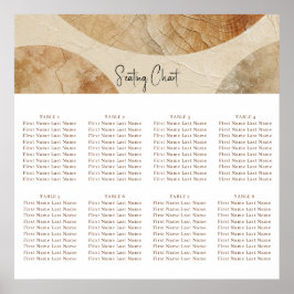 Poster Assento Boho Boêmio de Elementos Neutros Arejados