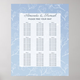 Poster Assentos Blue Magnolia