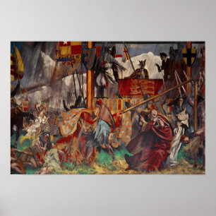 Póster Assinatura da Carta Magna, 1215