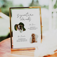 Assinatura De Casamento De Cachorro Pet Bebe Foto