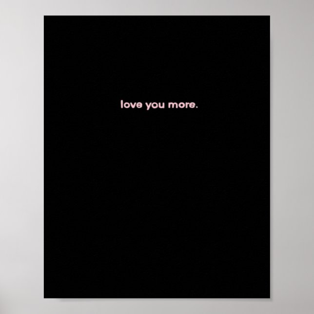 Poster Assinatura de Design Amor Você Mais  (Frente)