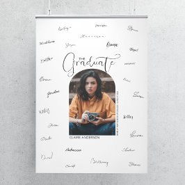 Poster Assinatura de Graduação de Fotografias Archadas no