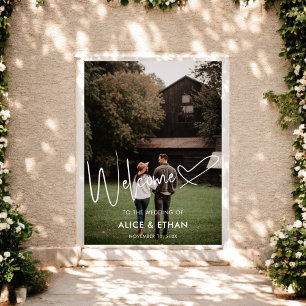 Poster Assinatura de roteiro Coração Bem-vindo Foto de ca