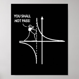 Poster Assíntota de Função Geektudo Professor de Matemáti