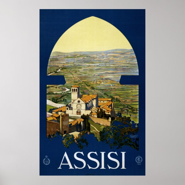 Póster Assisi (Frente)