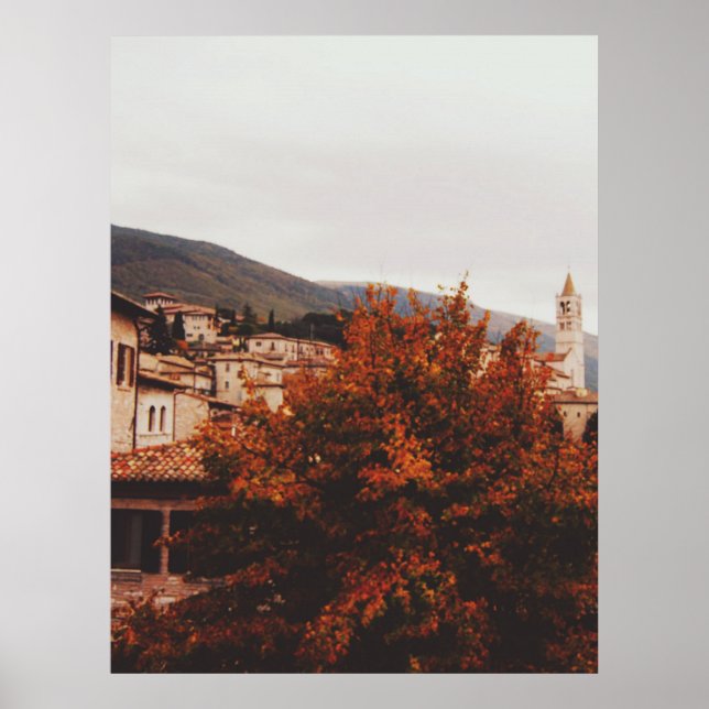 Poster Assisi - Úmbria - Itália (Frente)