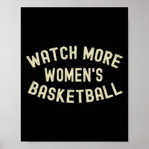 Poster Assista mais jogador de esboços femininos Spo