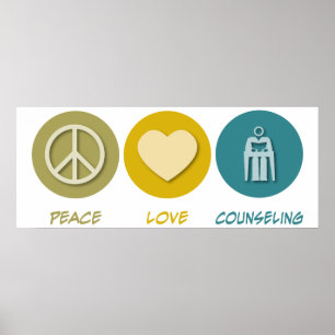 Póster Assistência do amor da paz