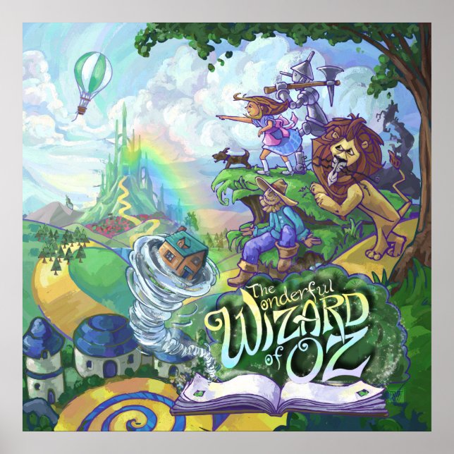 Poster Assistente de Oz (Frente)