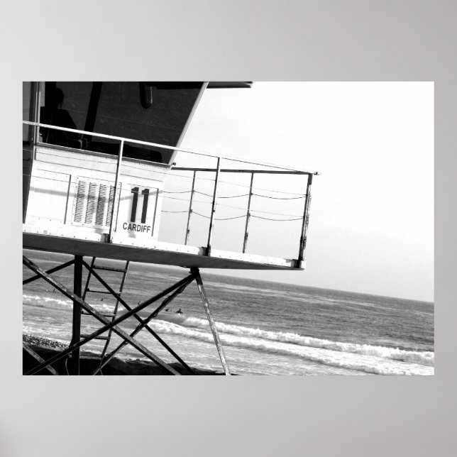 Poster Assistindo os surfistas (Frente)