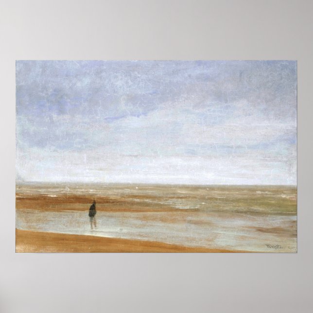 Poster Assobiador - Mar E Chuva (Frente)