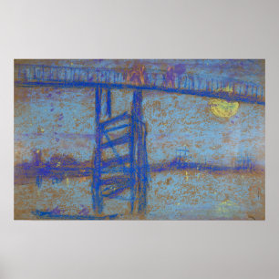 Poster Assobiador - Ponte Battersea