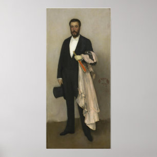Poster Assobiador - Retrato De Theodore Duret
