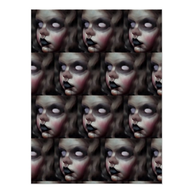 Póster Assombrando Matilda arte poster original (Frente)