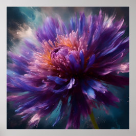 Poster Aster Blossom impressionante