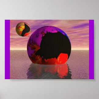 Poster Asteroide Geyser Crash