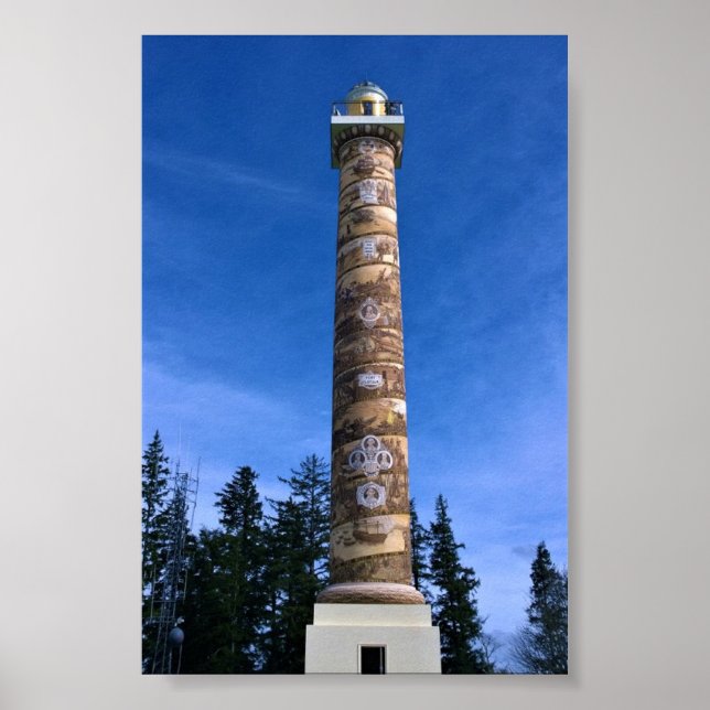 Poster Astoria Column, Oregon (Frente)