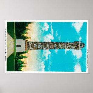 Poster Astoria ColumnAstoria pioneiro, OU