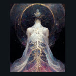 Poster Astral Ganglia 2 Fantasy Science Ficight Art<br><div class="desc">Produtos de arte fantasia de The Lunarium.</div>