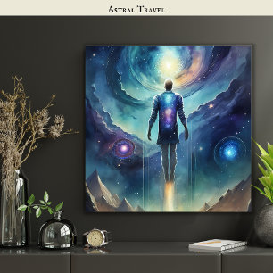 Poster Astral Viagem OBE Lucid Dreamer Significa