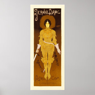 Poster Astre Cola Jean D Arc Theater Art Georges de Feure