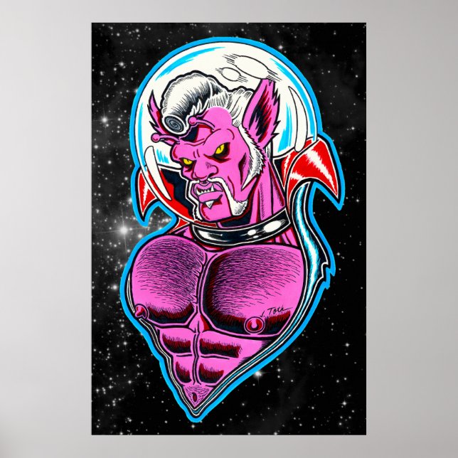 Poster Astro-Creeps™/Brutus Bloodley™  (Frente)