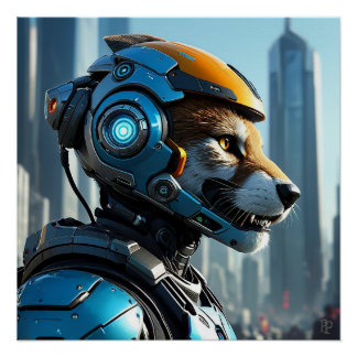 Póster Astro Fox