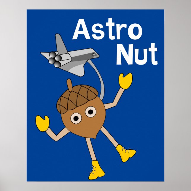 Poster Astro Nut (Frente)