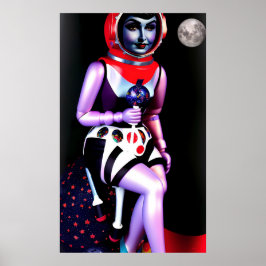 Poster Astro-Tart do Meu Coração Atacante - Ken Gage Art