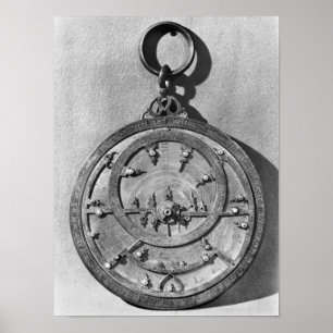Póster Astrolabe do Moorish, de Córdova, 1054