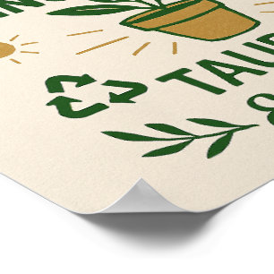 Poster Astrologia Eco Estilo de Vida Touro Eco Vivendo E