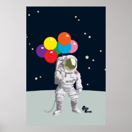 Poster astronauta