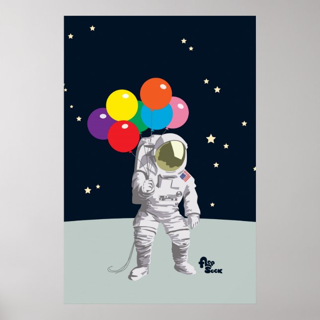Poster astronauta (Frente)