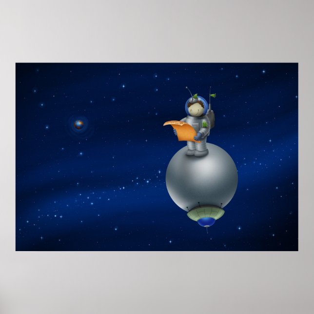 Póster Astronauta (Frente)