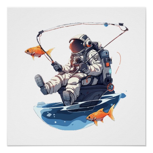 Póster astronauta (Frente)