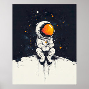 Poster Astronauta Bravo