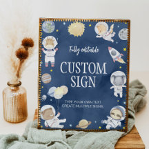 Astronauta Sinal de Mesa de Astronauta Safari Exte