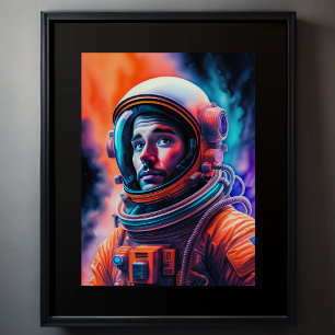 Poster Astronauta Três