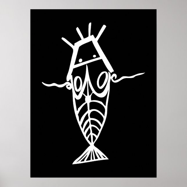 Póster Astronautas Antigos (Frente)