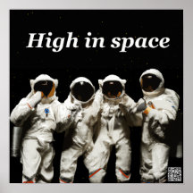 Astronautas posando antes de ir ao espaço